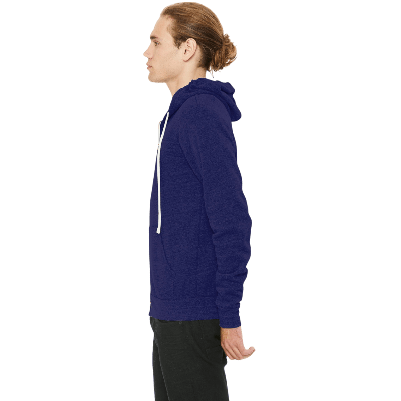 BELLA+CANVAS ® Unisex Triblend Sponge Fleece Full - Zip Hoodie - Full - Zip Hoodies - SwagWear