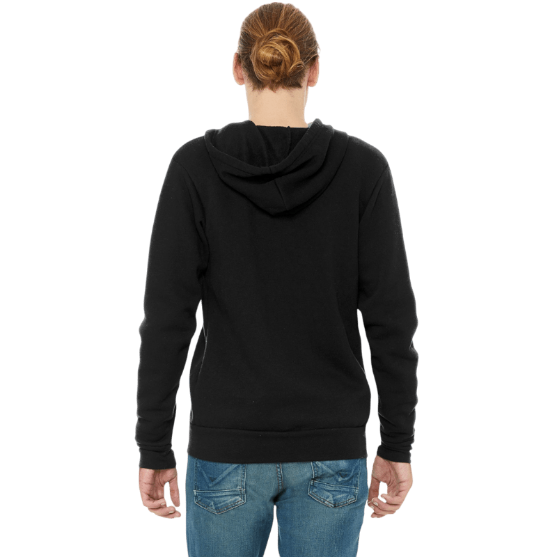 BELLA+CANVAS ® Unisex Triblend Sponge Fleece Full - Zip Hoodie - Full - Zip Hoodies - SwagWear
