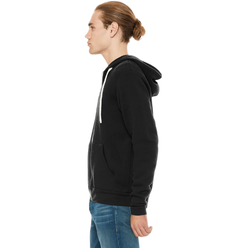 BELLA+CANVAS ® Unisex Triblend Sponge Fleece Full - Zip Hoodie - Full - Zip Hoodies - SwagWear