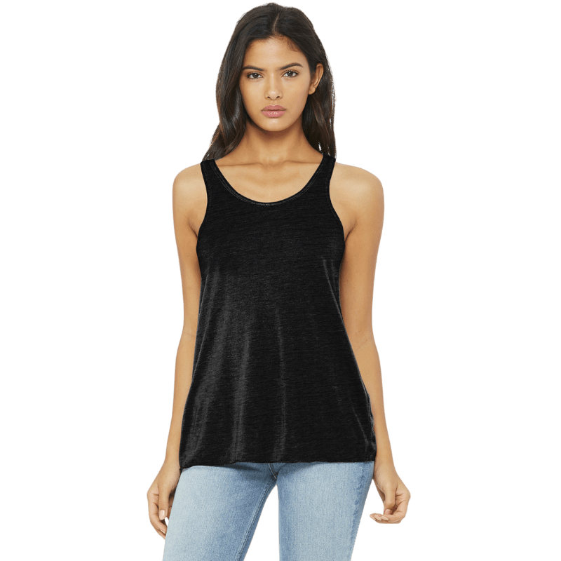 BELLA+CANVAS ® Women’s Flowy Racerback Tank - Tank Tops - SwagWear