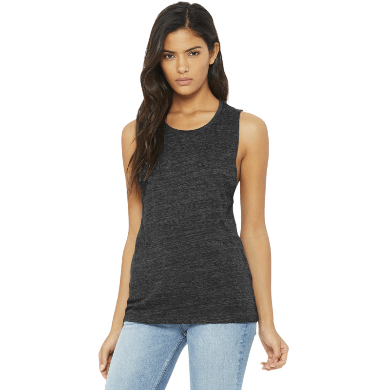 BELLA+CANVAS ® Women’s Flowy Scoop Muscle Tank - Tank Tops - SwagWear