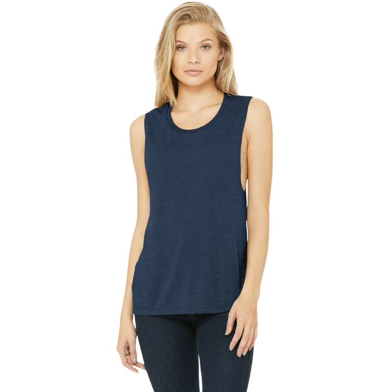 BELLA+CANVAS ® Women’s Flowy Scoop Muscle Tank - Tank Tops - SwagWear