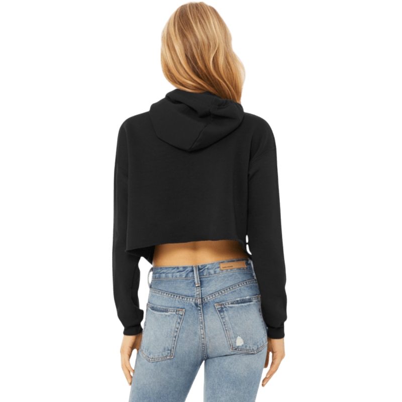 BELLA+CANVAS ® Women’s Sponge Fleece Cropped Fleece Hoodie - Sweatshirts - SwagWear