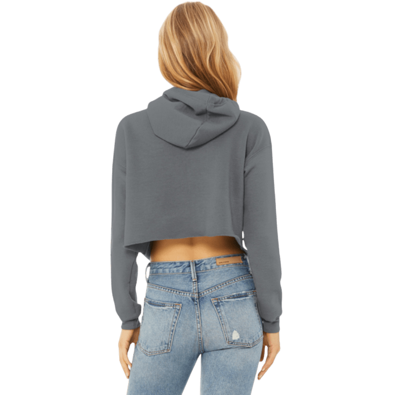 BELLA+CANVAS ® Women’s Sponge Fleece Cropped Fleece Hoodie - Sweatshirts - SwagWear