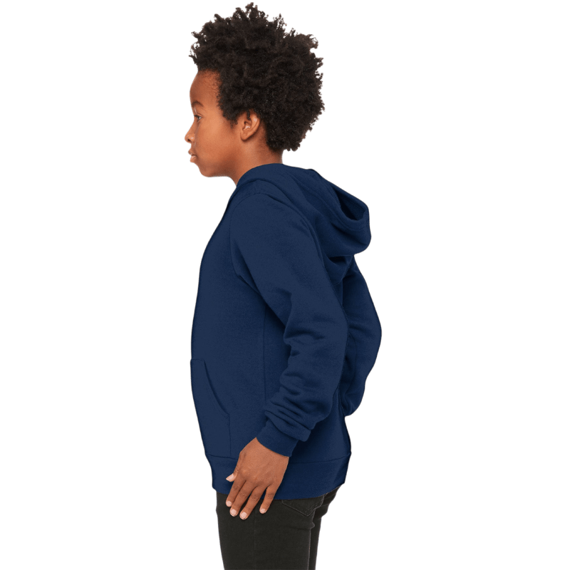 BELLA+CANVAS ® Youth Sponge Fleece Pullover Hoodie - Hoodies - SwagWear