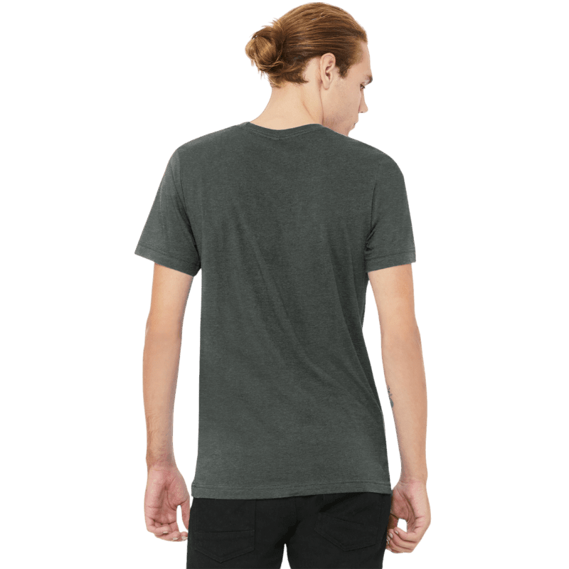 BELLA+CANVAS® Unisex Heather CVC V-Neck Tee - T-Shirts - SwagWear