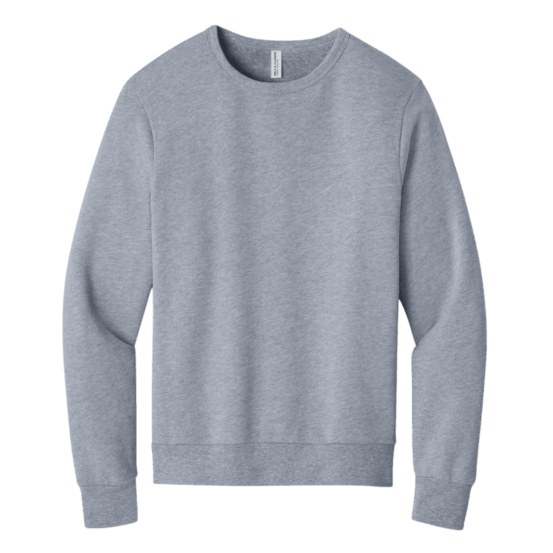 BELLA+CANVAS® Unisex Sponge Fleece Classic Crewneck Sweatshirt - Sweatshirts - SwagWear