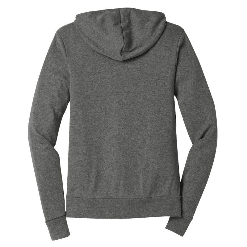 BELLA+CANVAS ® Unisex Triblend Full-Zip Lightweight Hoodie - Full-Zip Hoodies - SwagWear