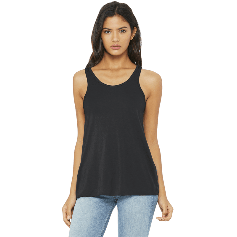BELLA+CANVAS ® Women’s Flowy Racerback Tank - Tank Tops - SwagWear