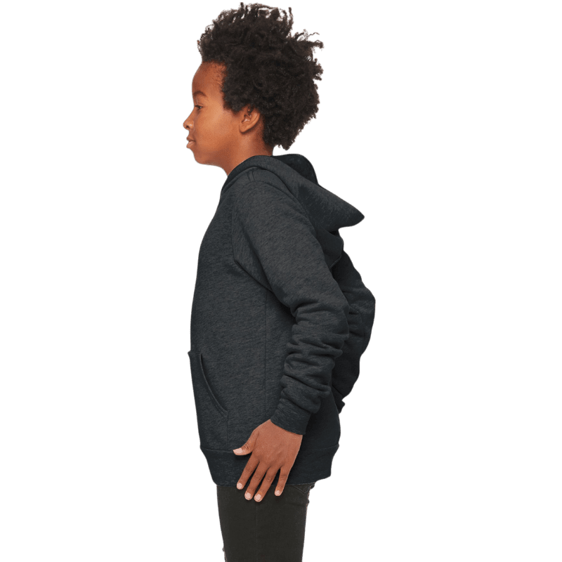 BELLA+CANVAS ® Youth Sponge Fleece Pullover Hoodie - Hoodies - SwagWear