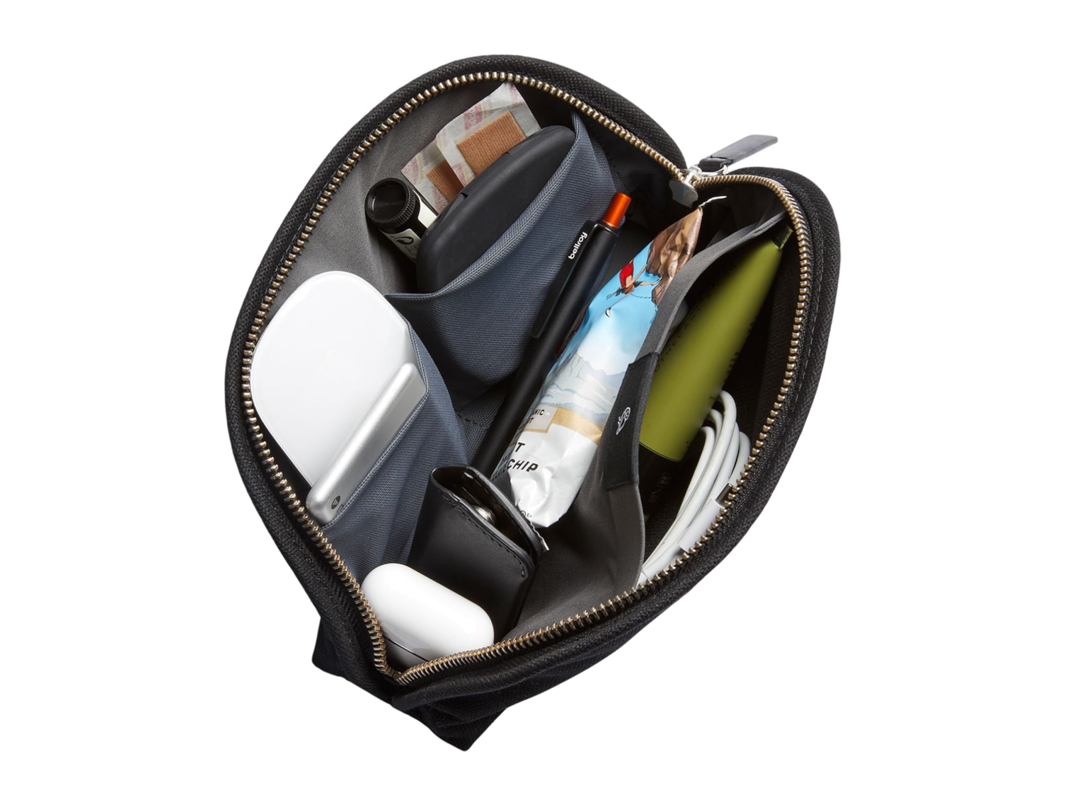 Bellroy Classic Pouch - Black - Tech Kits