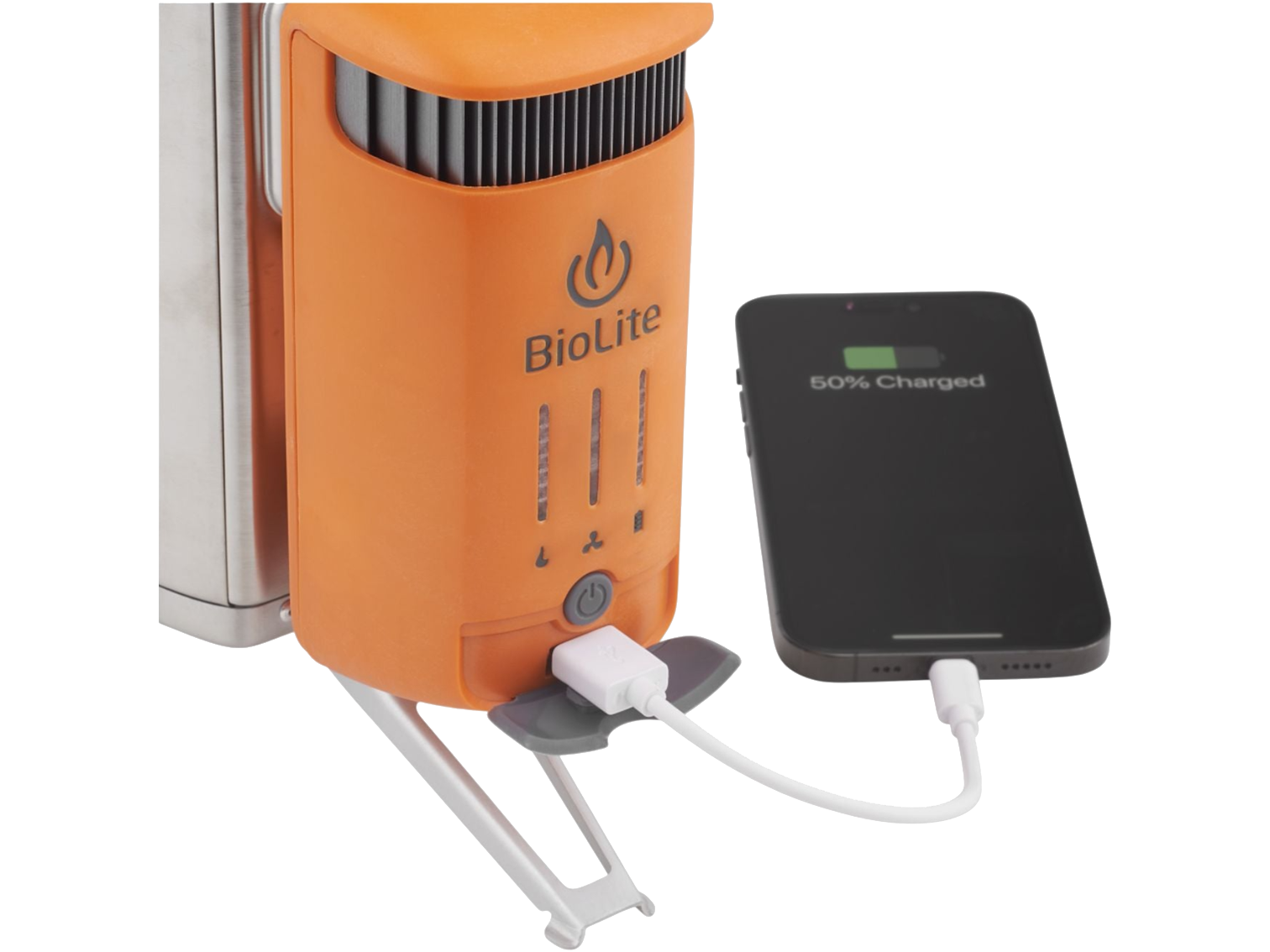 BioLite CampStove 2+ - Orange - Outdoor Grills