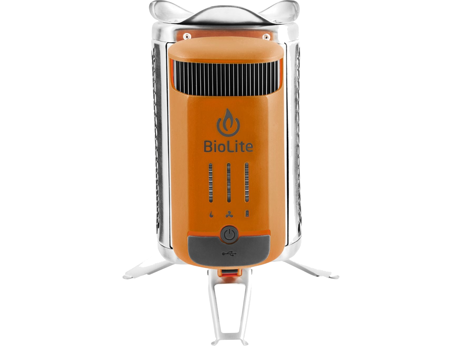 BioLite CampStove 2+ - Orange - Outdoor Grills