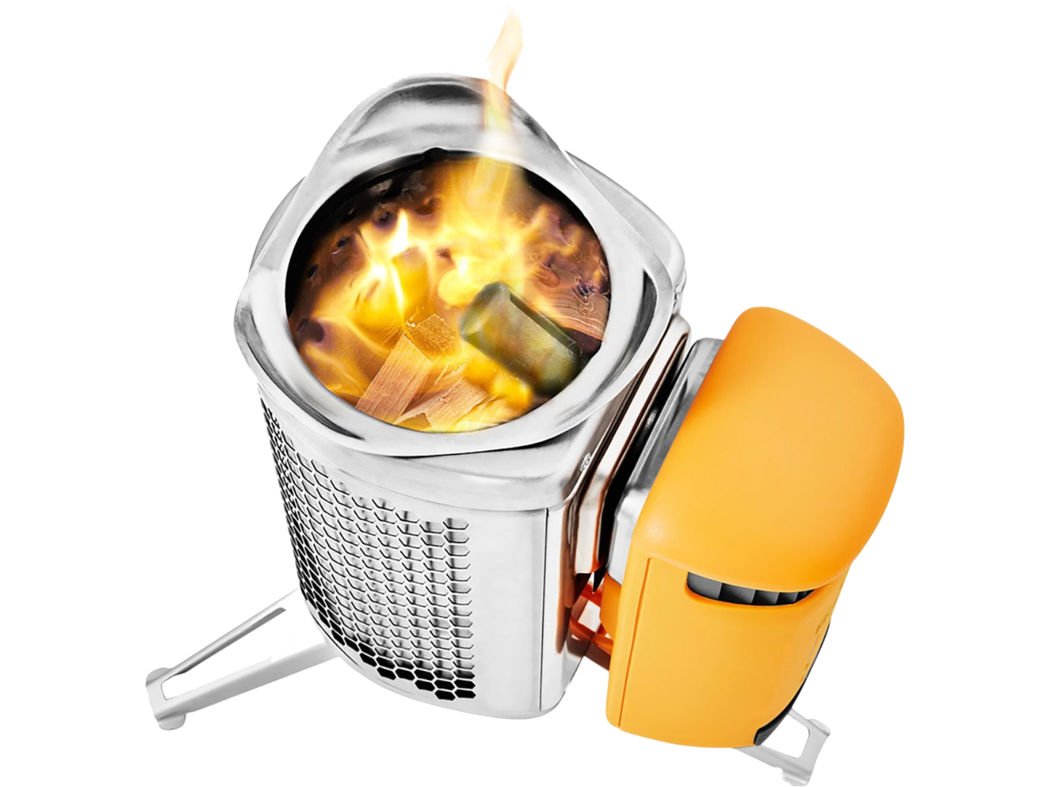 BioLite CampStove Complete Cook Kit - Orange - Outdoor Grills