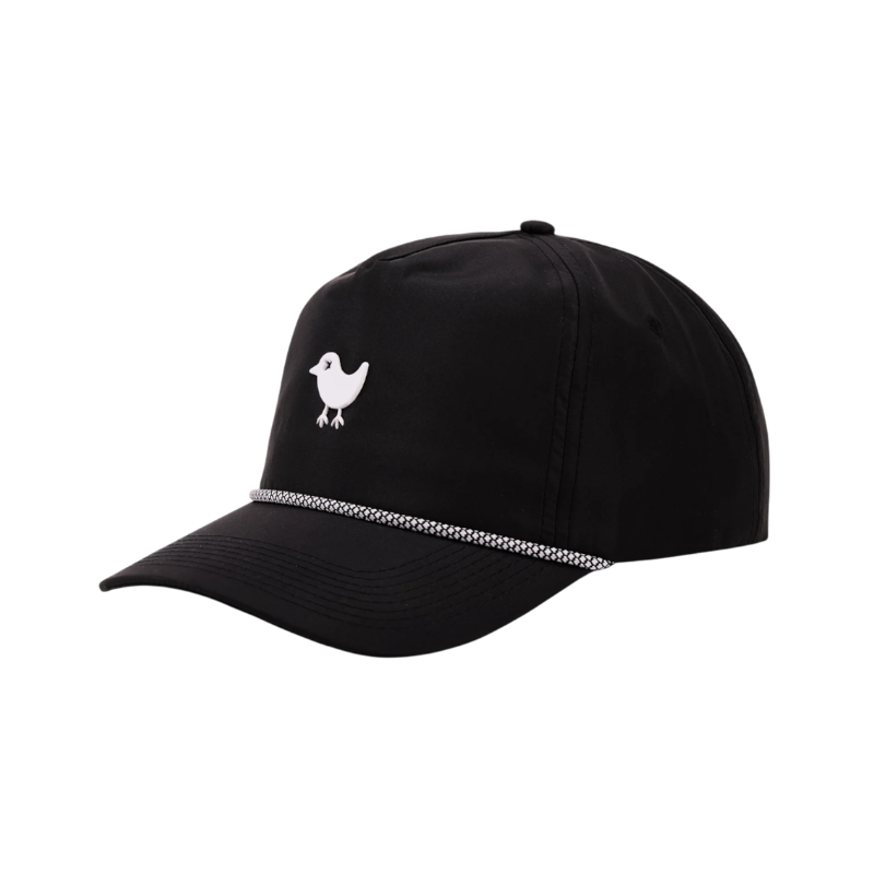 Birdie Rope Hat - Black / White - Hats