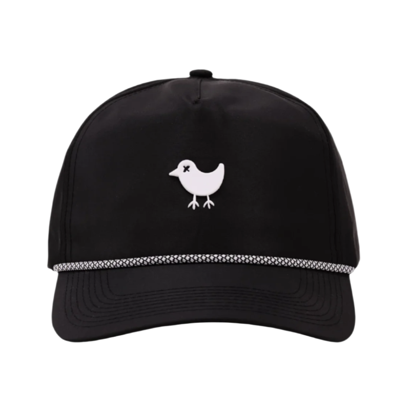 Birdie Rope Hat - Black / White - Hats