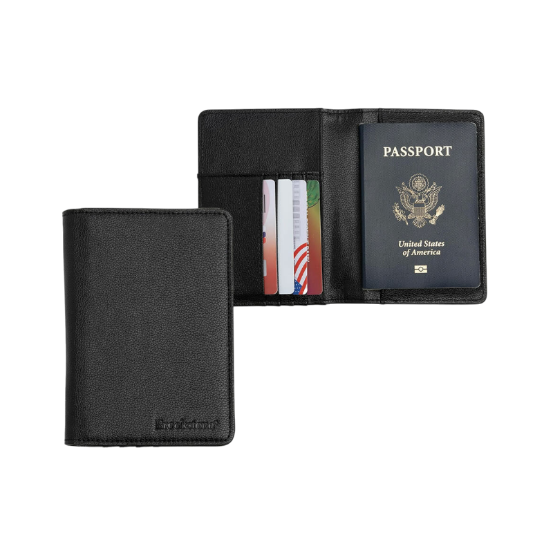 Brookstone RFID Passport Wallet
