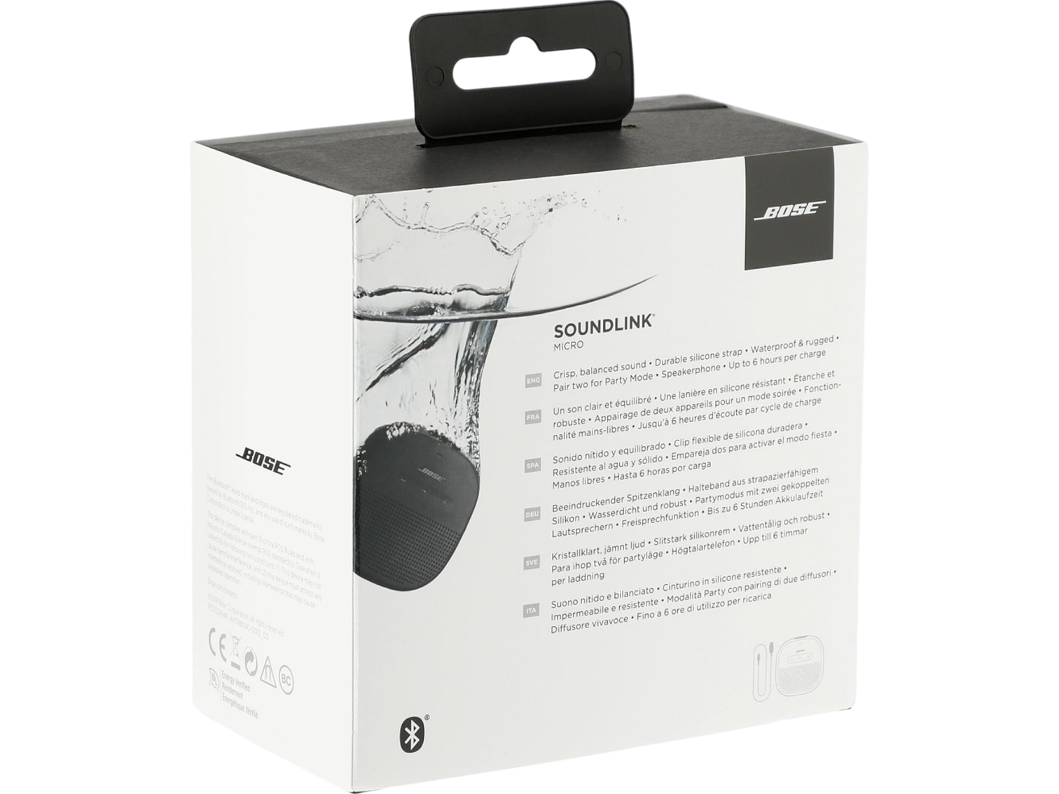 Bose Soundlink Micro Bluetooth Speaker - Black - Waterproof Speakers