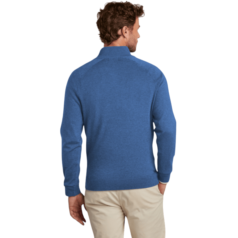 Brooks Brothers® Cotton Stretch 1/4-Zip Sweater - Pullovers - SwagWear