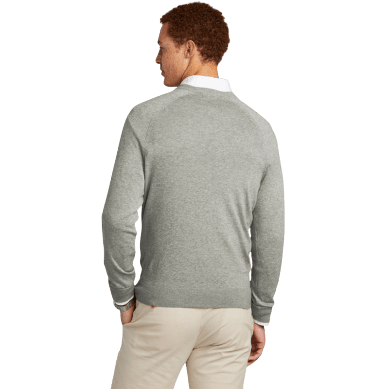 Brooks Brothers® Cotton Stretch V-Neck Sweater - Sweaters - SwagWear