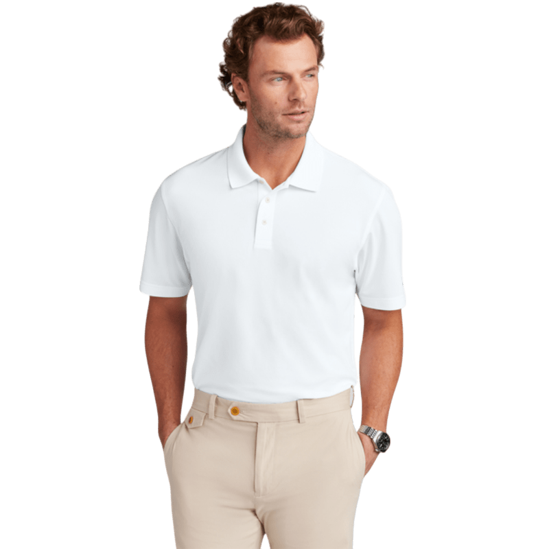 Brooks Brothers® Mesh Pique Performance Polo - Polos - SwagWear