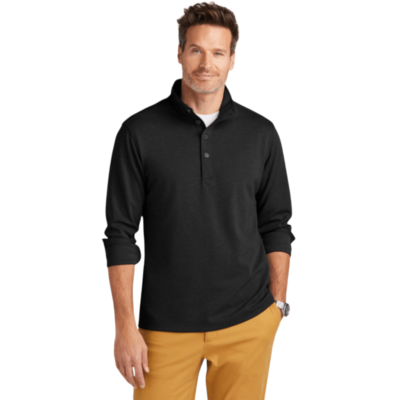Brooks Brothers® Mid - Layer Stretch 1/2 - Button - Pullovers - SwagWear