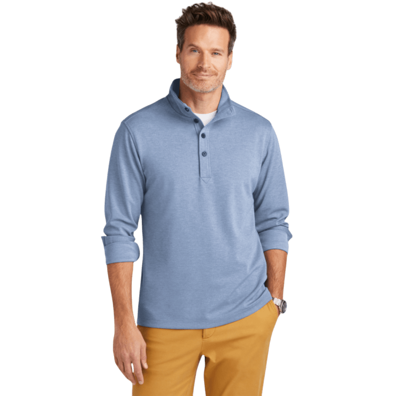 Brooks Brothers® Mid - Layer Stretch 1/2 - Button - Pullovers - SwagWear