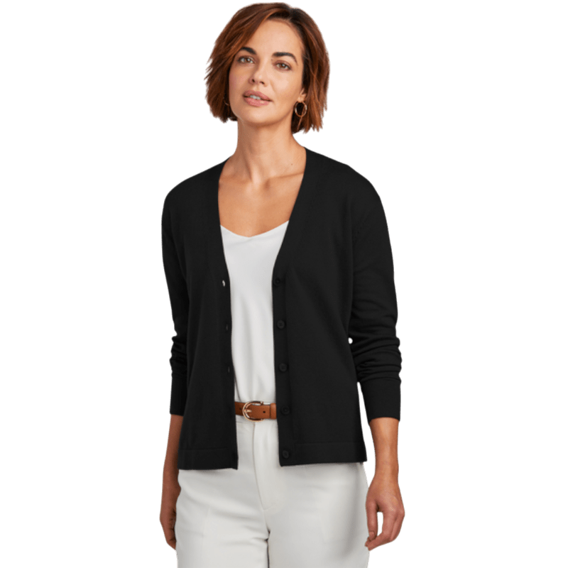 Brooks Brothers® Women’s Cotton Stretch Cardigan Sweater - Cardigans - SwagWear