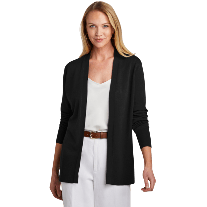 Brooks Brothers® Women’s Cotton Stretch Long Cardigan Sweater - Cardigans - SwagWear