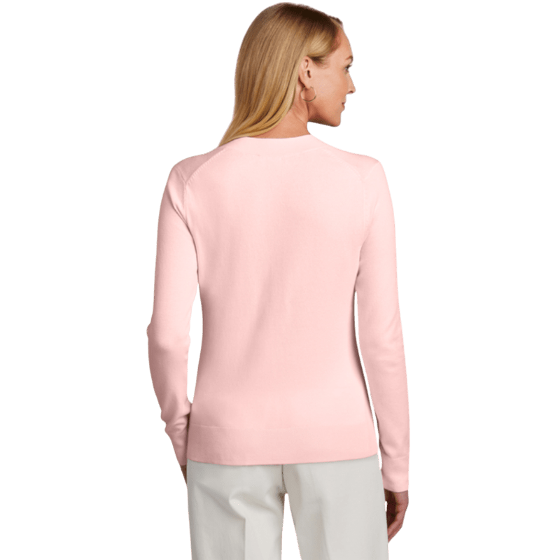 Brooks Brothers® Women’s Cotton Stretch V - Neck Sweater - Sweaters - SwagWear