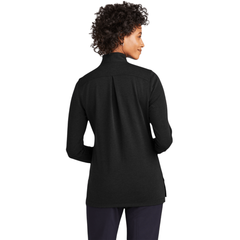 Brooks Brothers® Women’s Mid - Layer Stretch 1/2 - Button - Long - Sleeved Polos - SwagWear