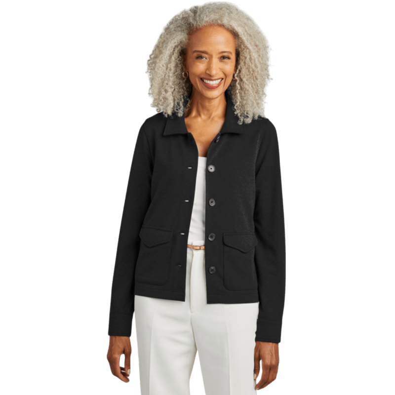 Brooks Brothers® Women’s Mid - Layer Stretch Button Jacket - Jackets - SwagWear