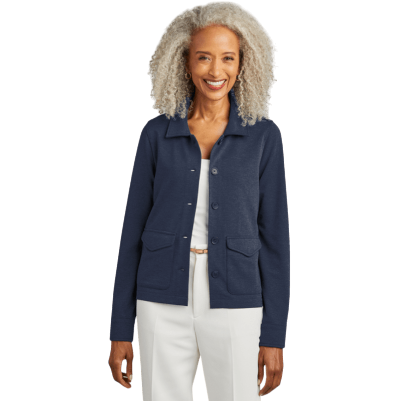Brooks Brothers® Women’s Mid - Layer Stretch Button Jacket - Jackets - SwagWear