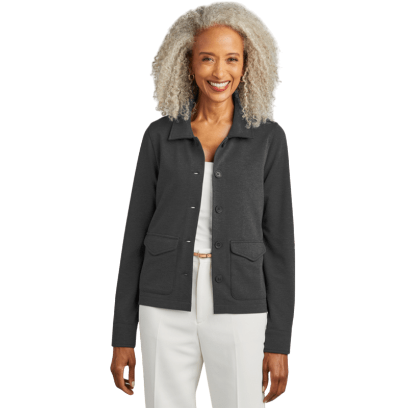 Brooks Brothers® Women’s Mid - Layer Stretch Button Jacket - Jackets - SwagWear