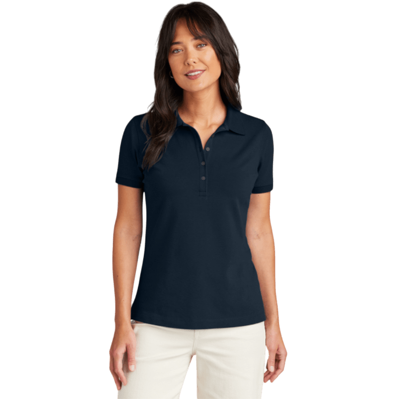 Brooks Brothers® Women’s Pima Cotton Pique Polo - Polos - SwagWear