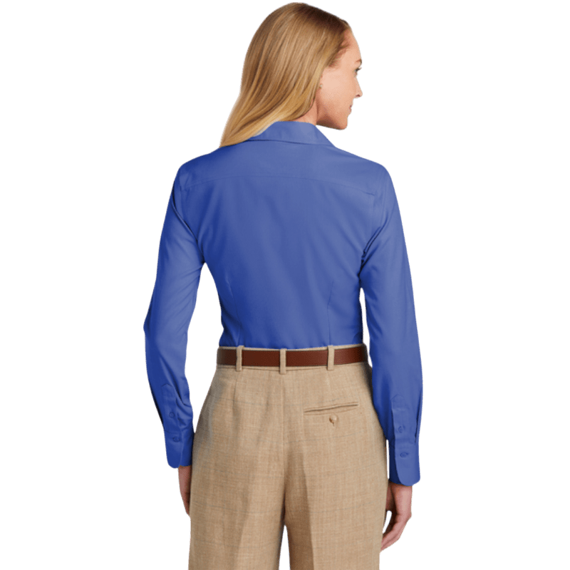 Brooks Brothers® Women’s Wrinkle - Free Stretch Nailhead Shirt - Button Down Shirts - SwagWear