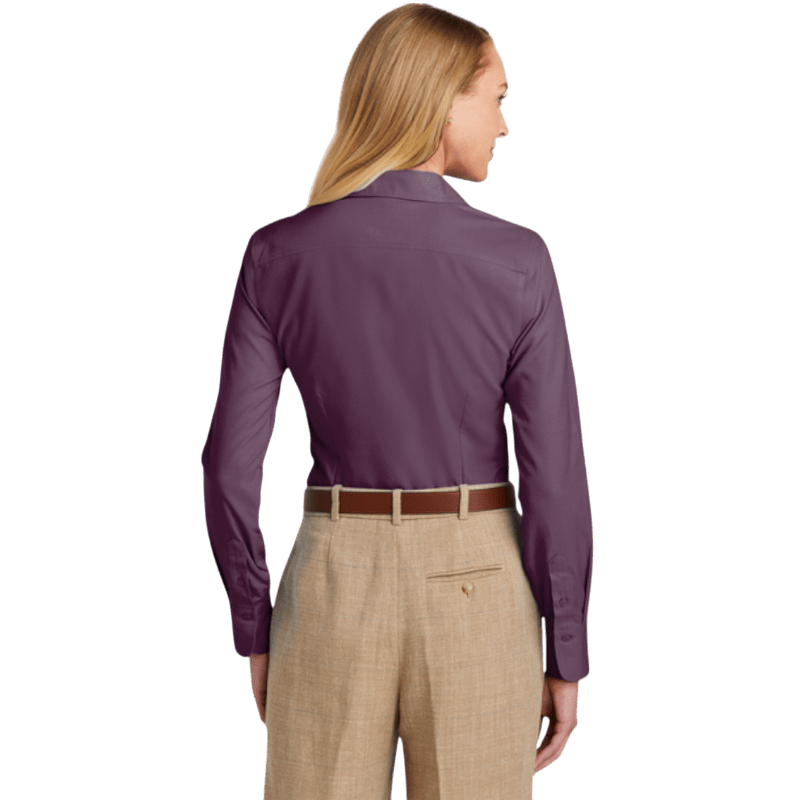 Brooks Brothers® Women’s Wrinkle - Free Stretch Nailhead Shirt - Button Down Shirts - SwagWear