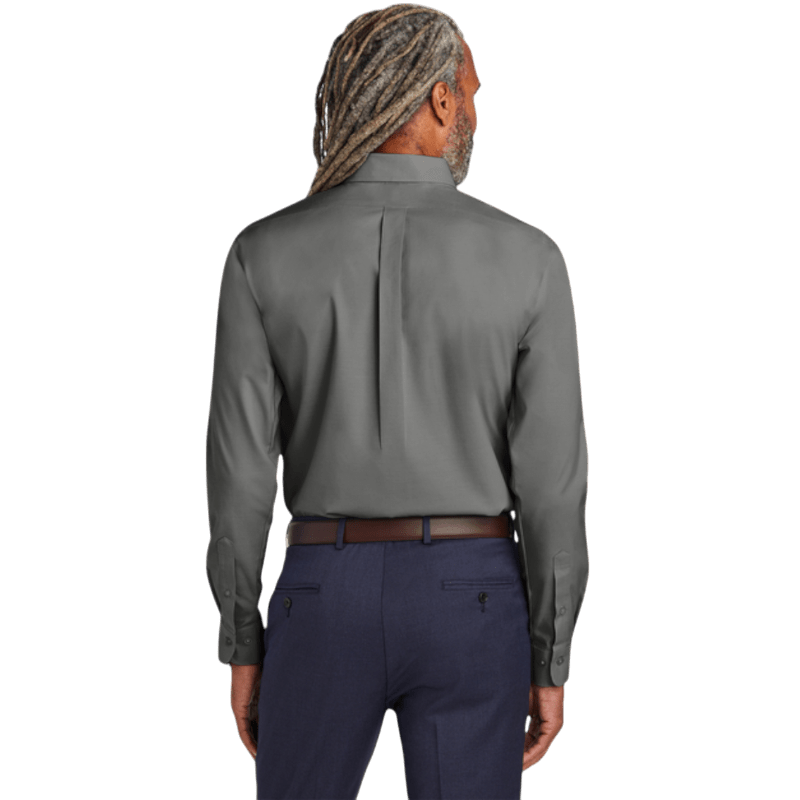 Brooks Brothers® Wrinkle - Free Stretch Pinpoint Shirt - Button Down Shirts - SwagWear