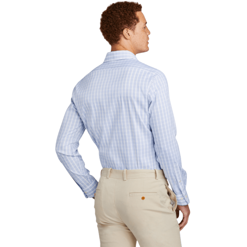 Brooks Brothers® Tech Stretch Patterned Shirt - Button Down Shirts - SwagWear