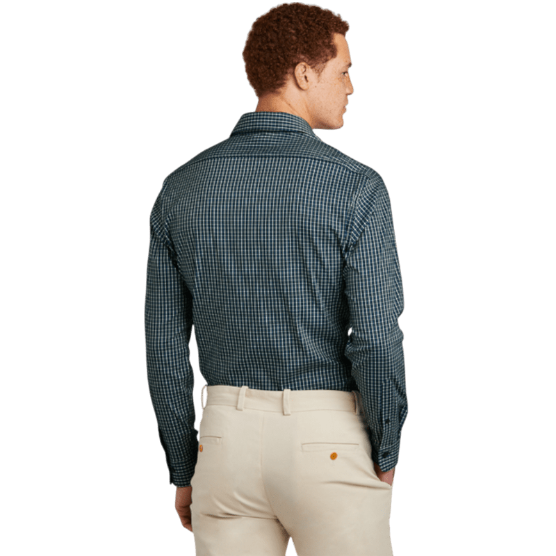 Brooks Brothers® Tech Stretch Patterned Shirt - Button Down Shirts - SwagWear