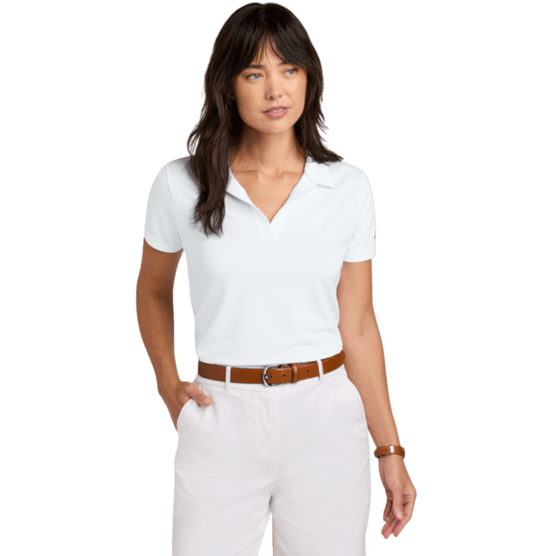 Brooks Brothers® Women’s Mesh Pique Performance Polo - Polos - SwagWear
