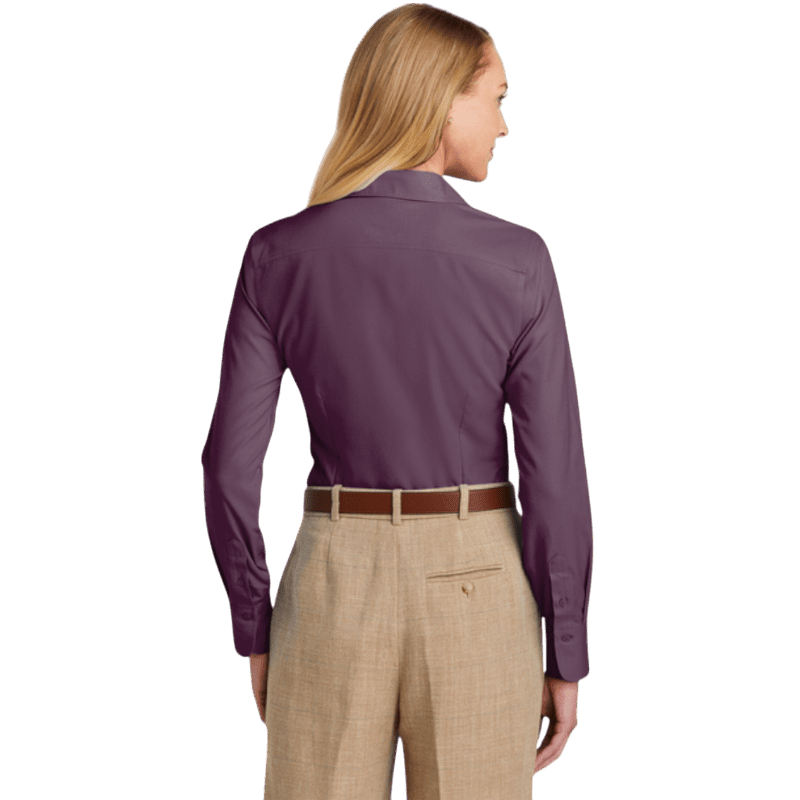 Brooks Brothers® Women’s Wrinkle-Free Stretch Nailhead Shirt - Button Down Shirts - SwagWear