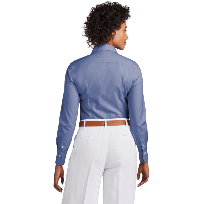 Brooks Brothers® Women’s Wrinkle-Free Stretch Pinpoint Shirt - Button Down Shirts - SwagWear