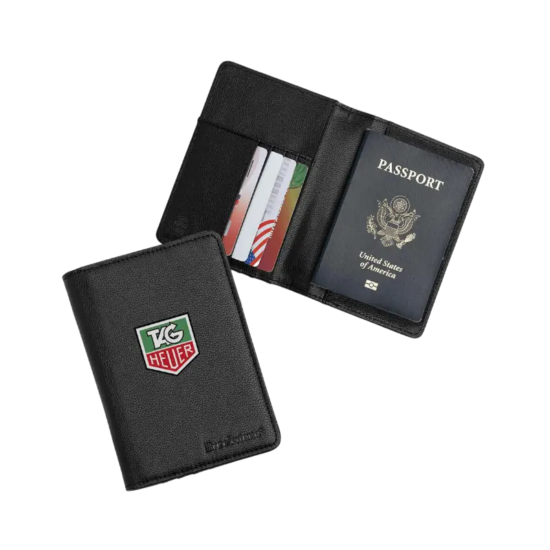 Brookstone RFID Passport Wallet - Passport Wallets - SwagWear