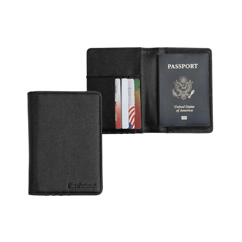 Brookstone RFID Passport Wallet - Passport Wallets - SwagWear