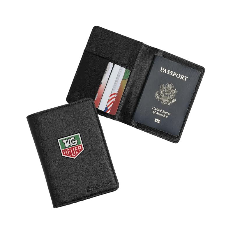 Brookstone RFID Passport Wallet - Passport Wallets - SwagWear