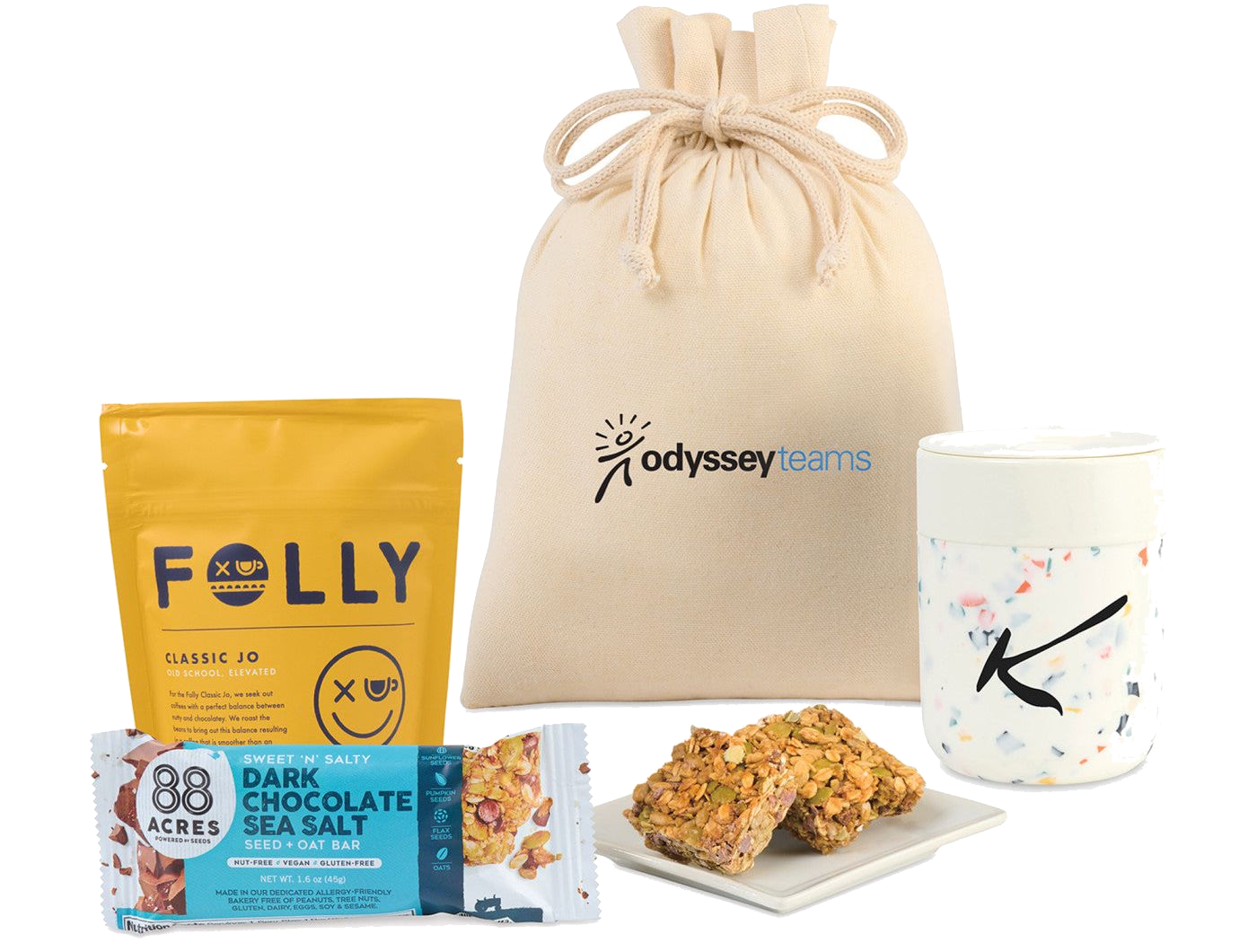 But First...Coffee Gift Set - Charcoal Terrazzo - Food Gift Sets