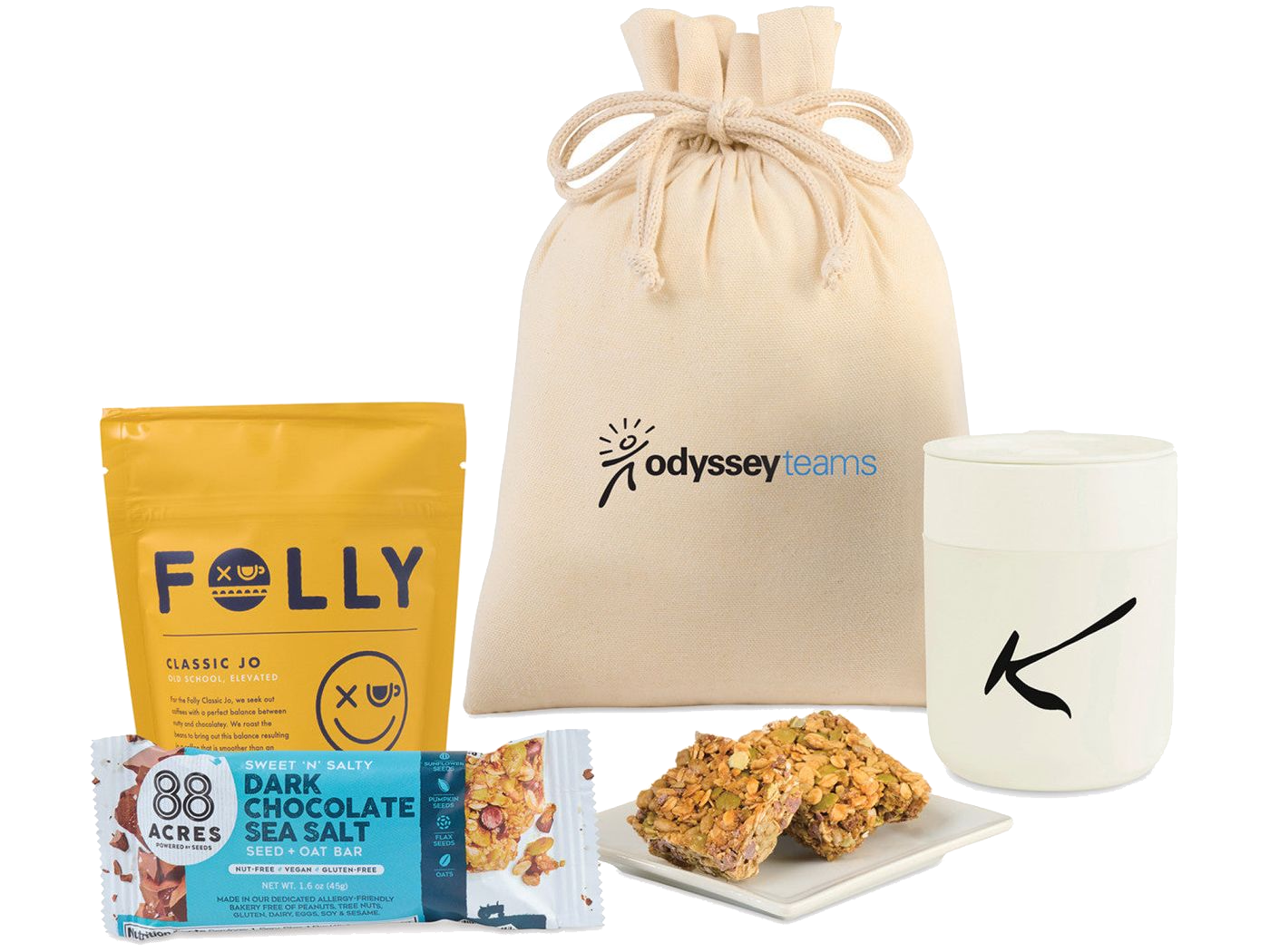 But First...Coffee Gift Set - Cream Terrazzo - Food Gift Sets