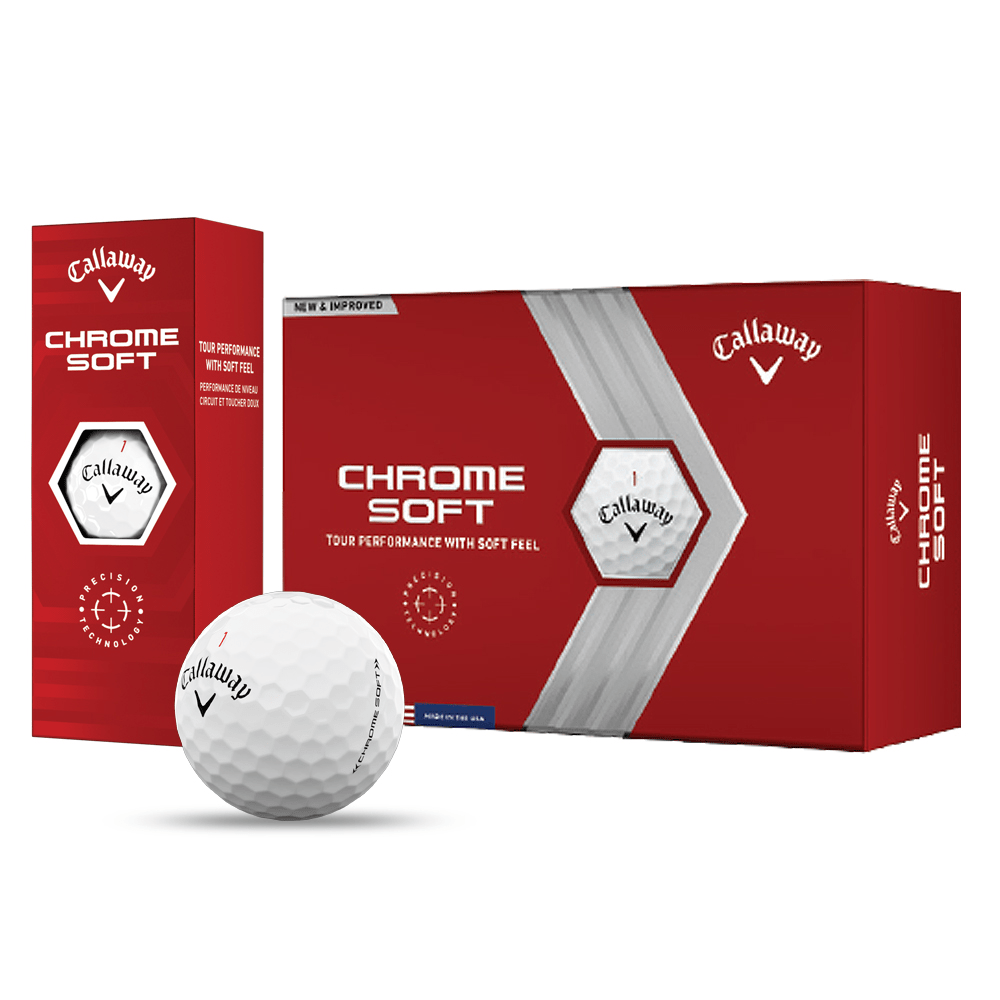 Callaway Chrome Soft Standard Half Dozen Box - Golf Balls - SwagWear