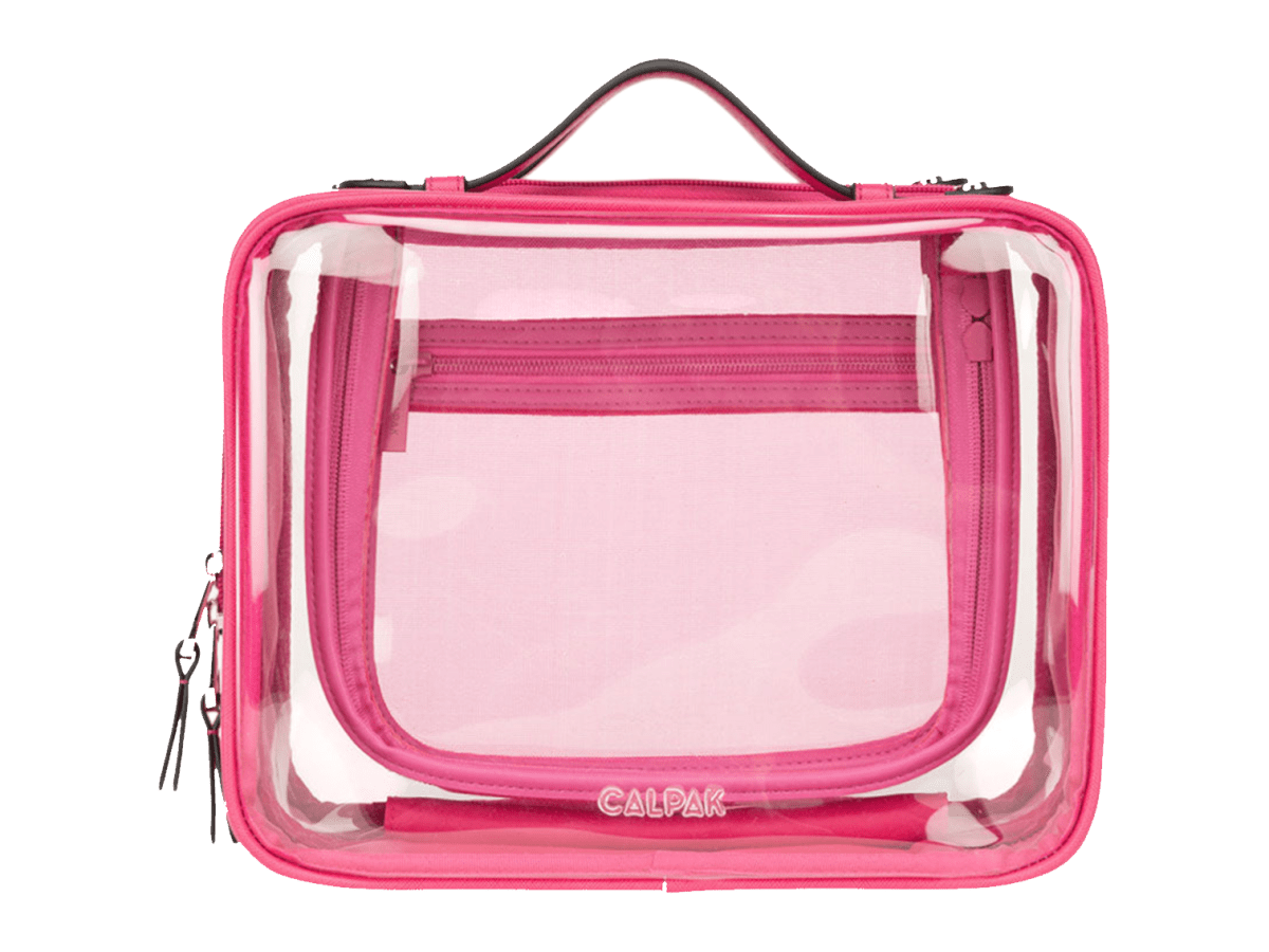 Calpak Large Clear Cosmetics Case - Cosmetic Bags - SwagWear